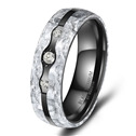 BT-11 Dámský snubní prsten BLACK TITANIUM