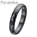KM1002-4 Dámský keramický snubní prsten, šíře 4 mm