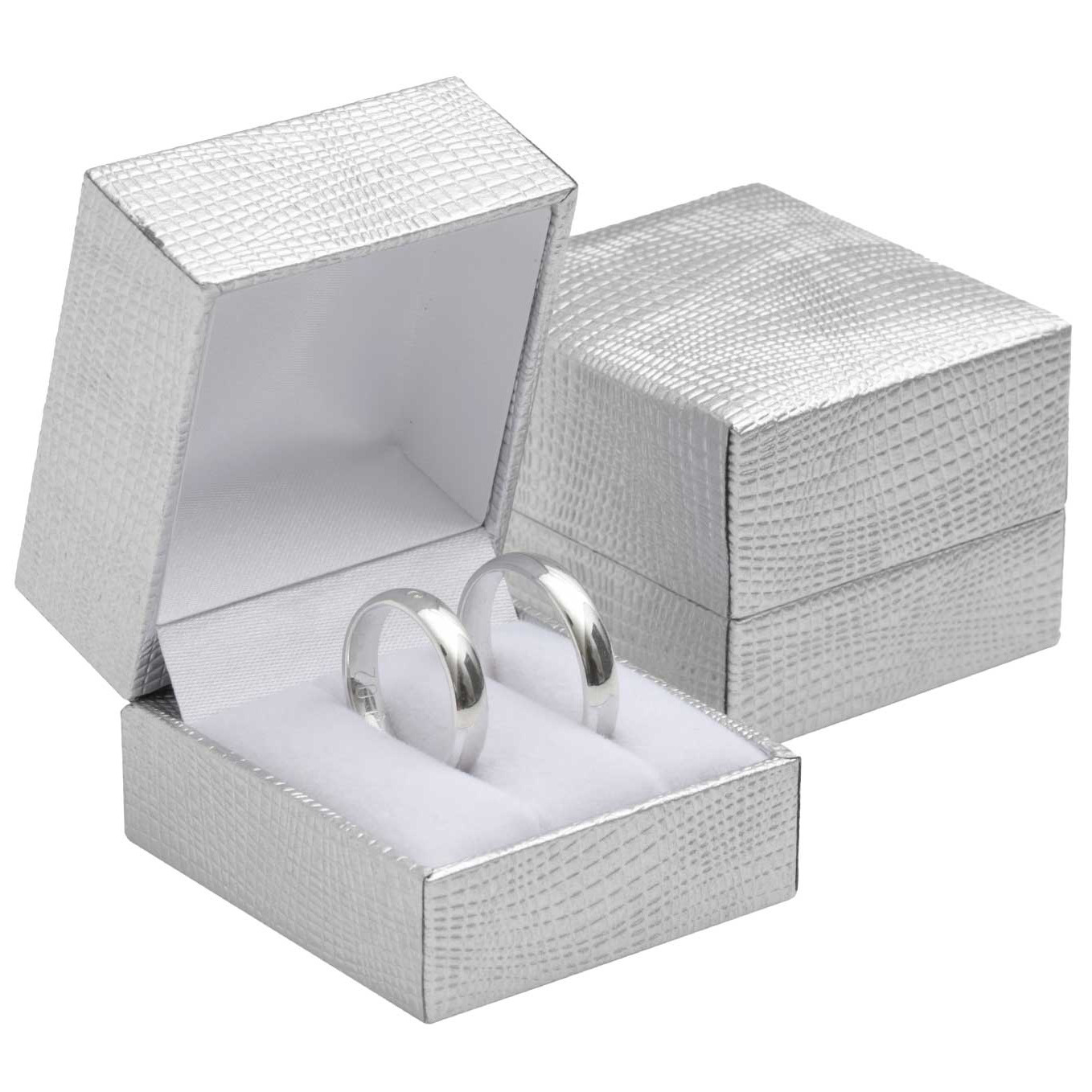 Koženková dárková krabička na snubní prsteny