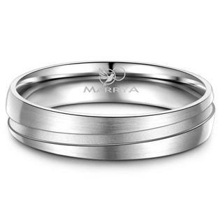 Ocelový pánský snubní prsten Marrya 