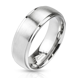 ocelový prsten