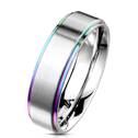 OPR0101 Dámský snubní ocelový prsten