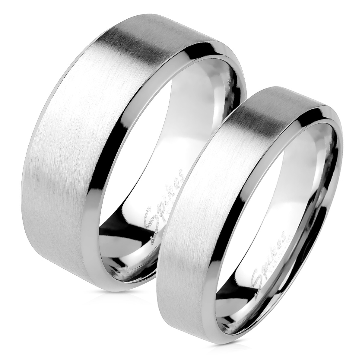 Snubní ocelové prsteny