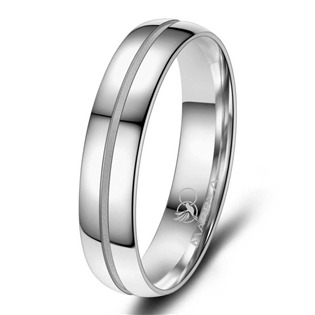 Stříbrný snubní prsten dámský Marrya S925/1000 