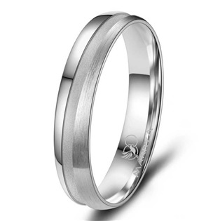 Stříbrný snubní prsten dámský Marrya S925/1000 