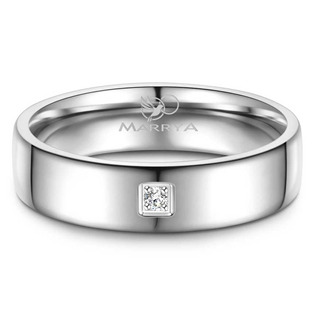 Stříbrný snubní prsten dámský Marrya S925/1000 