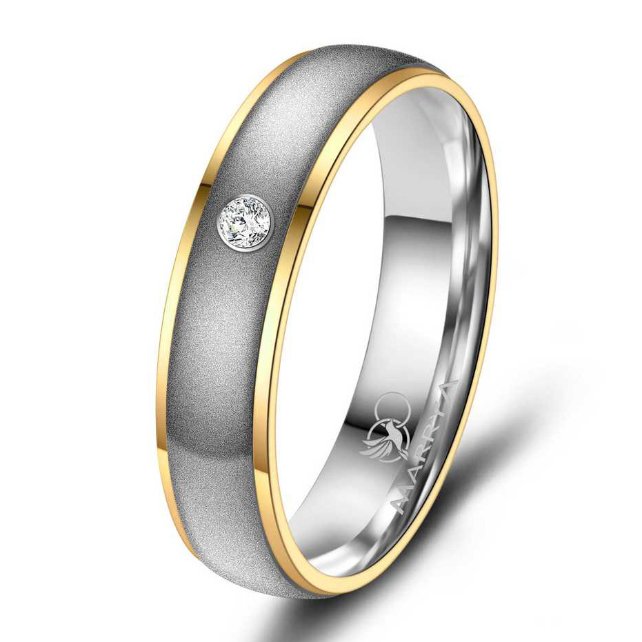 Titanový snubní prsten dámský Marrya