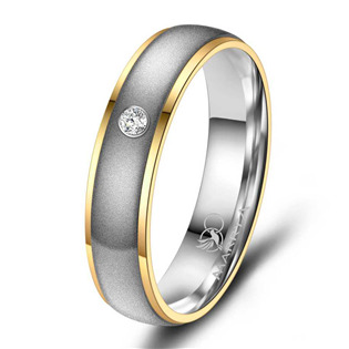 Titanový snubní prsten dámský Marrya