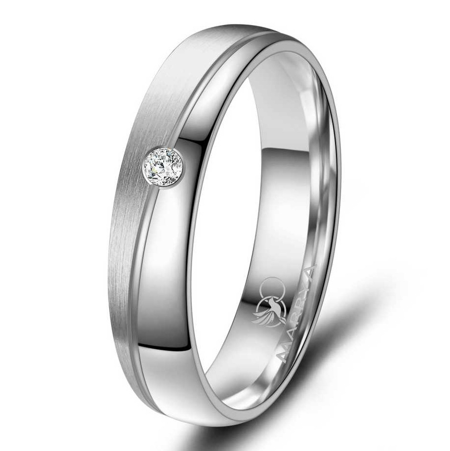 Titanový snubní prsten dámský Marrya