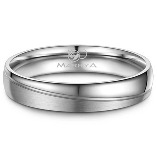 Titanový snubní prsten dámský Marrya 