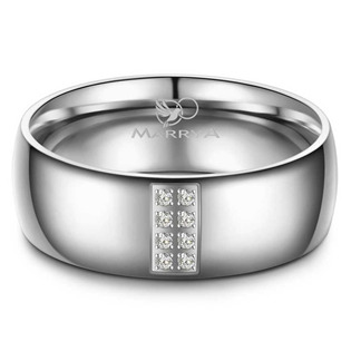 Titanový snubní prsten dámský Marrya 