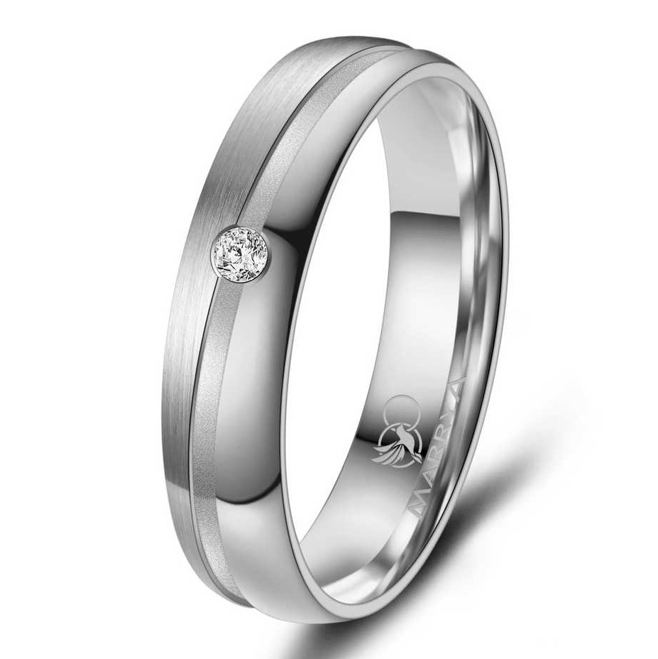 Titanový snubní prsten dámský Marrya