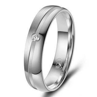 Titanový snubní prsten dámský Marrya