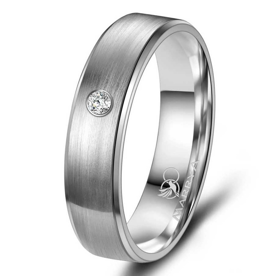 Titanový snubní prsten dámský Marrya