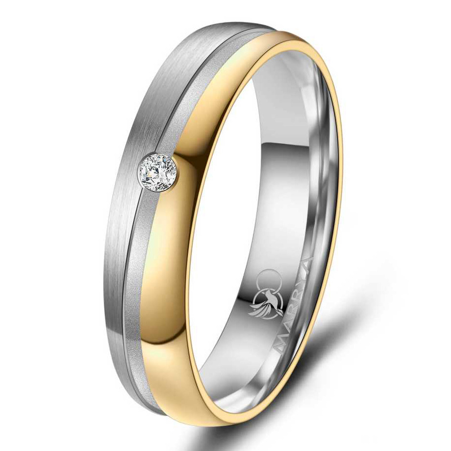 Titanový snubní prsten dámský Marrya