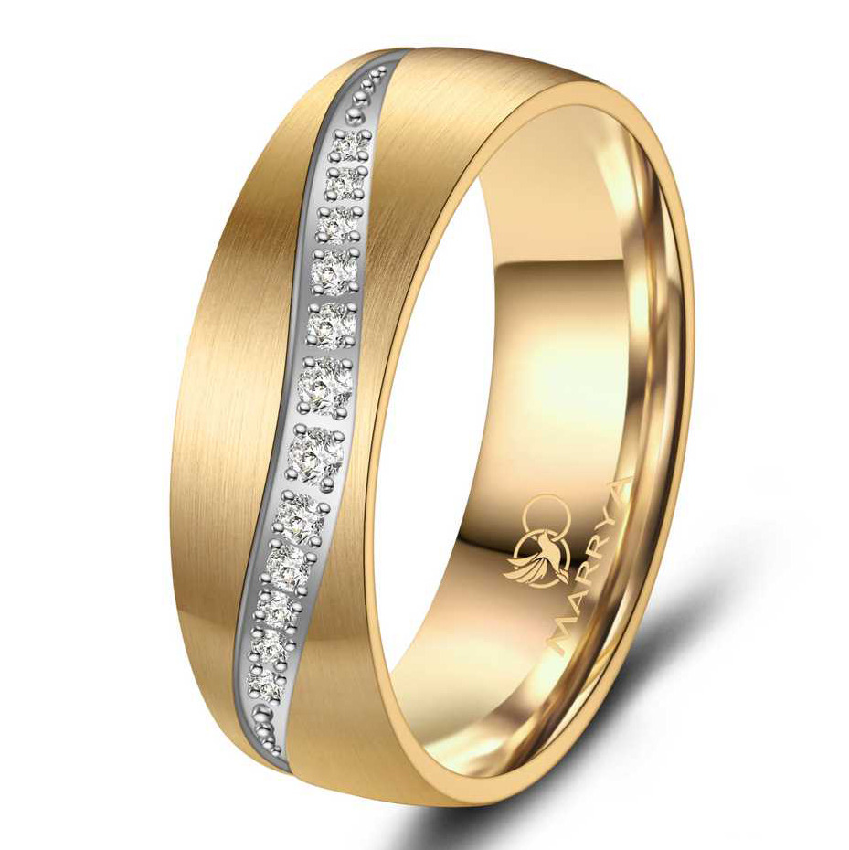 Titanový snubní prsten dámský Marrya