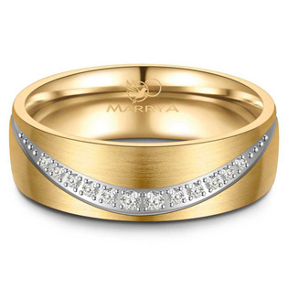 Titanový snubní prsten dámský Marrya 