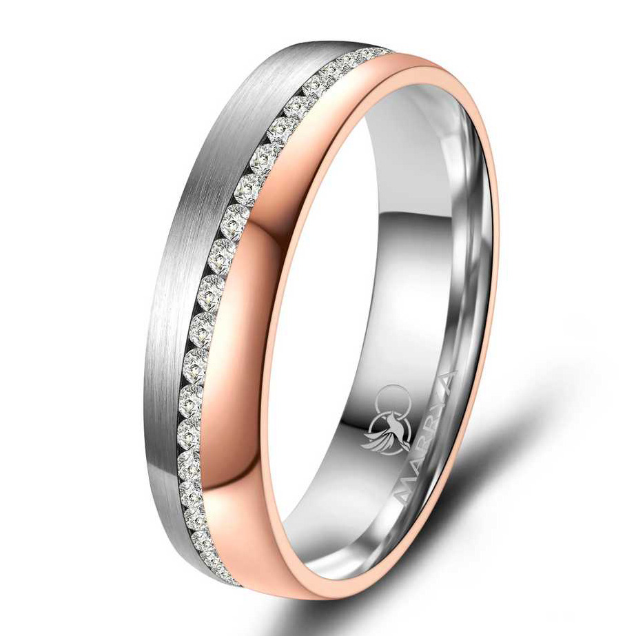 Titanový snubní prsten dámský Marrya
