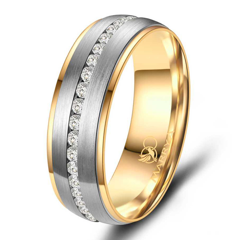 Titanový snubní prsten dámský Marrya