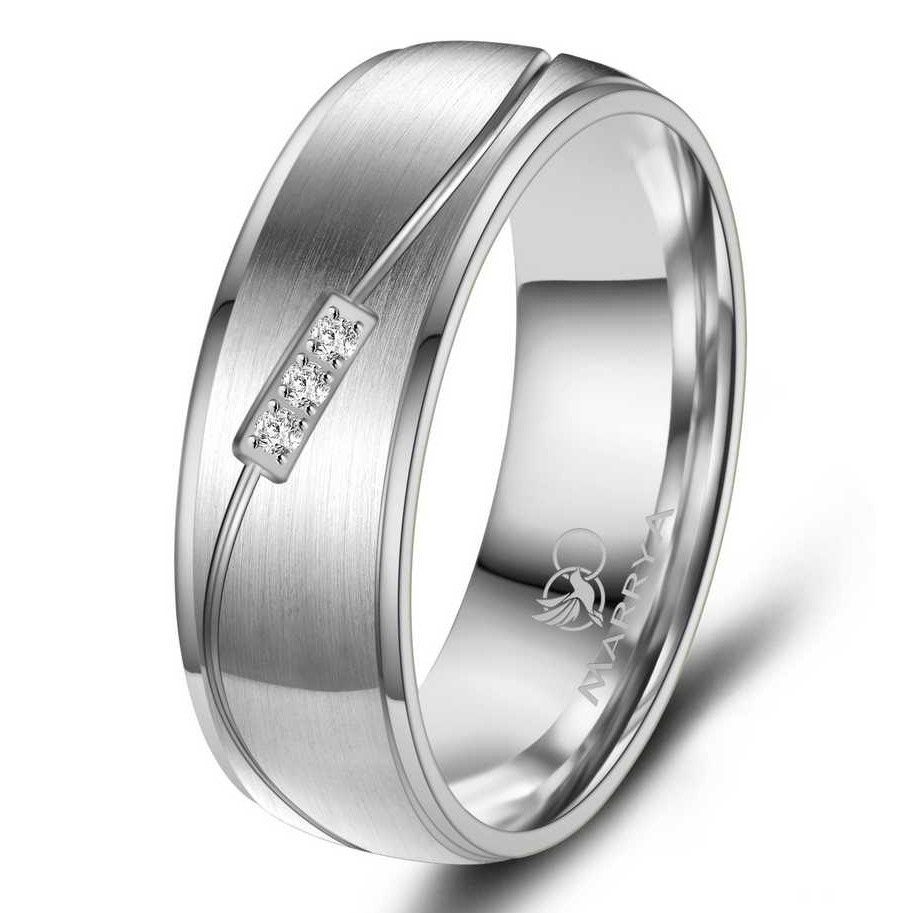 Titanový snubní prsten dámský Marrya