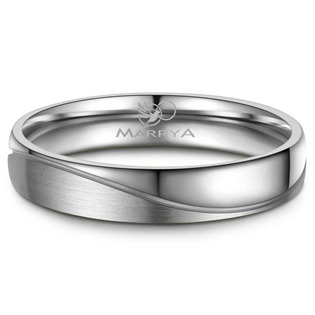 Titanový snubní prsten pánský Marrya 