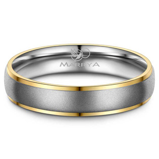 Titanový snubní prsten pánský Marrya 
