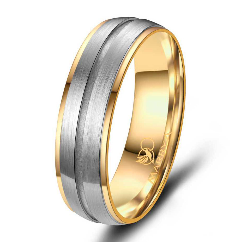 Titanový snubní prsten pánský Marrya