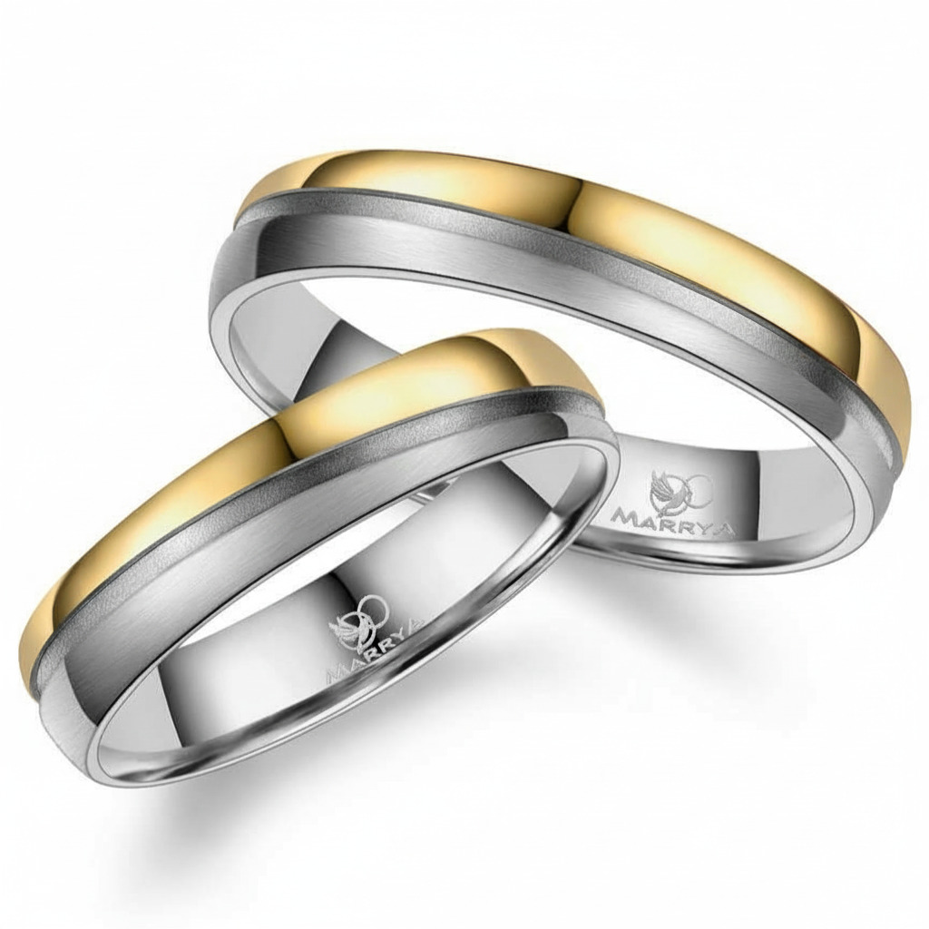 Titanový snubní prsten pánský Marrya