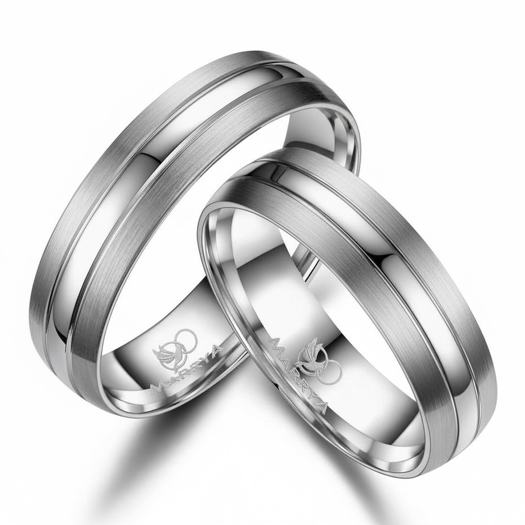 Titanový snubní prsten pánský Marrya