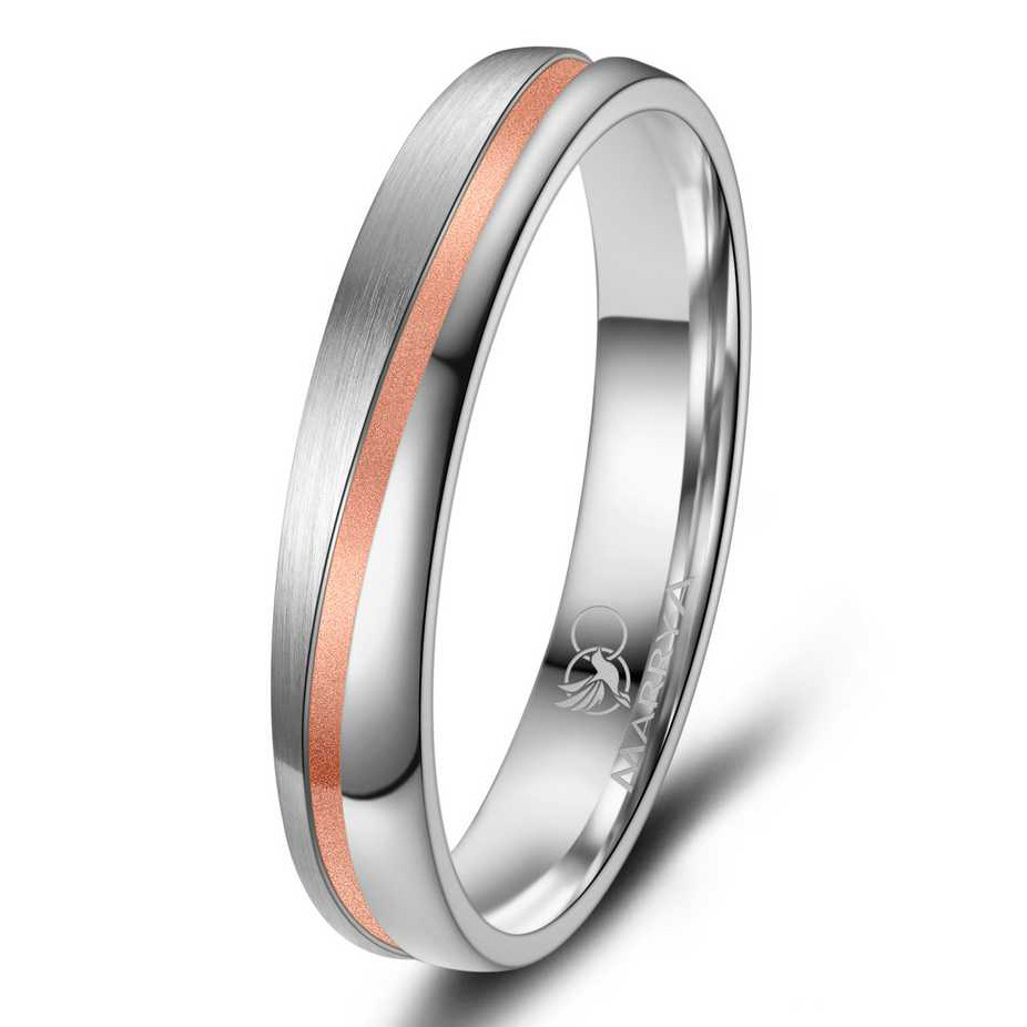 Titanový snubní prsten pánský Marrya