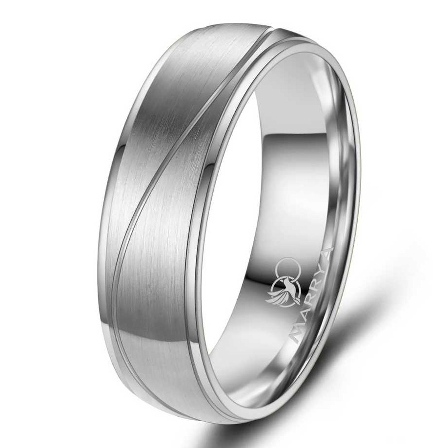 Titanový snubní prsten pánský Marrya
