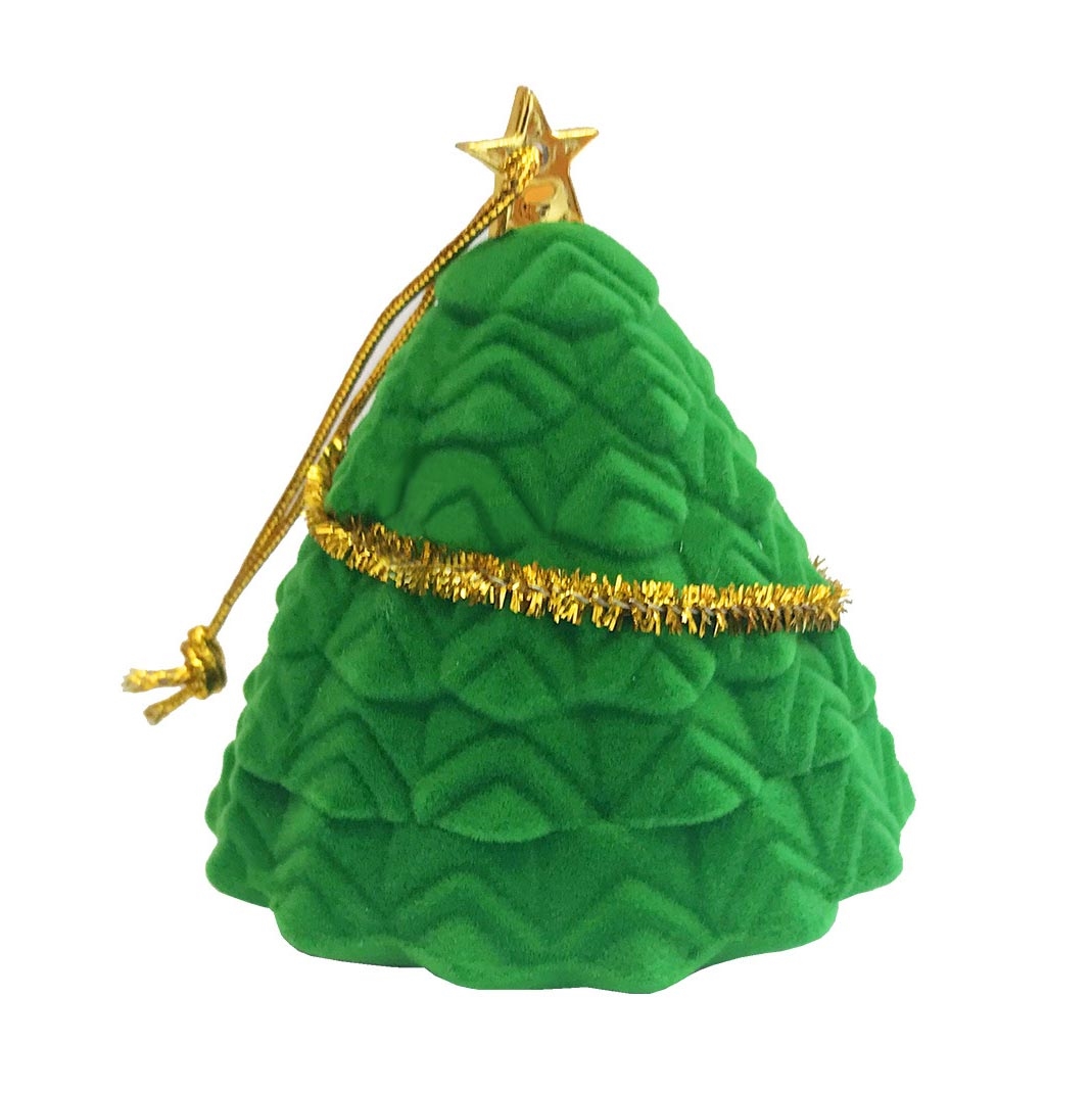 Vánoční dárková krabička stromek